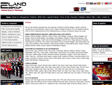 Tablet Screenshot of elandgroup.biz